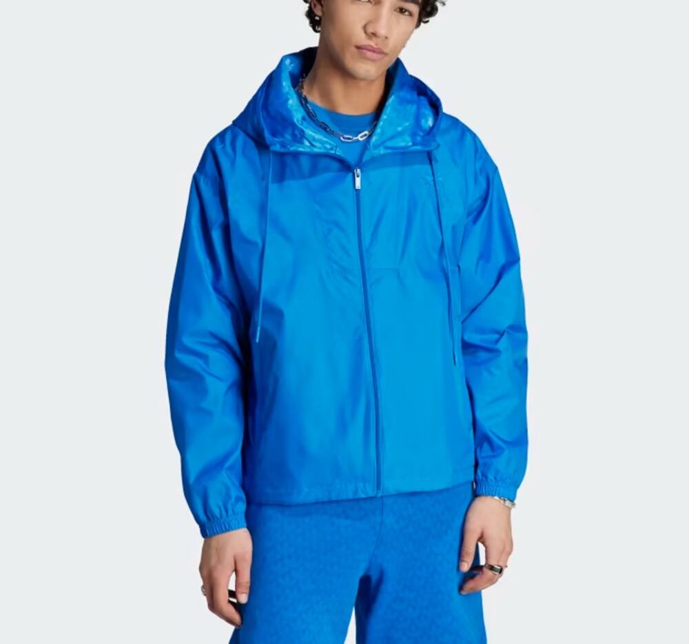 Adidas Graphics Monogram Windbreaker Jacket Large